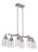 Craftmade Foxwood 6 Light Island in Brushed Polished Nickel