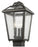 3 Light Outdoor Post Mount Fixture | 539PHMS-ORB