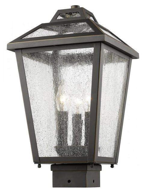 3 Light Outdoor Post Mount Fixture | 539PHMS-ORB