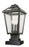3 Light Outdoor Pier Mounted Fixture | 539PHMS-SQPM-ORB