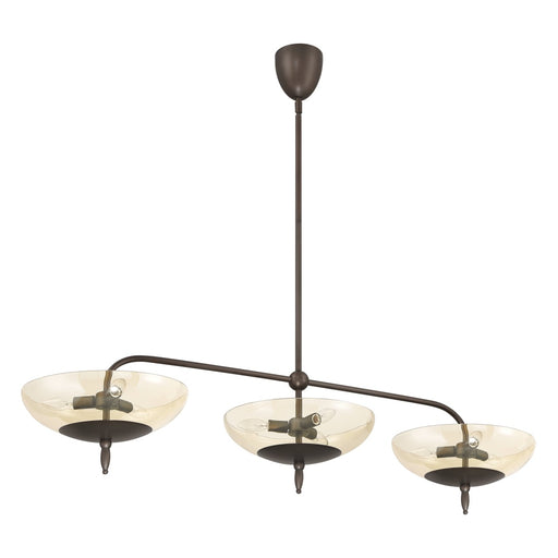 9 Light Linear Chandelier / Lustre Lineair 9 Light | 207787A