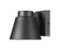 1 Light Outdoor Wall Light | 544S-BK-LED