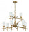 Craftmade Cadence 9 Light Chandelier in Soft Gold