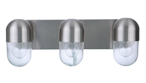 Craftmade Pill 3 Light Vanity in Brushed Polished Nickel