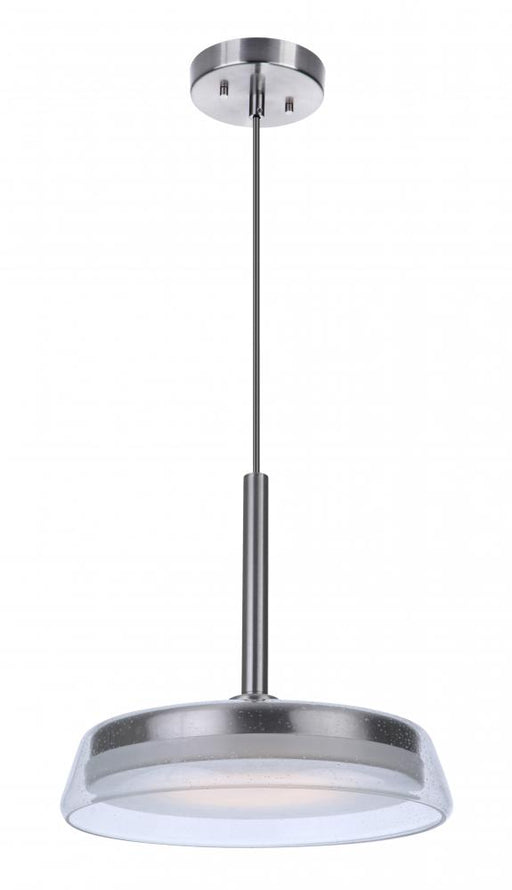 Craftmade Centric 14" LED Pendant in Brushed Polished Nickel