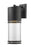 1 Light Outdoor Wall Light | 553B-BK-LED