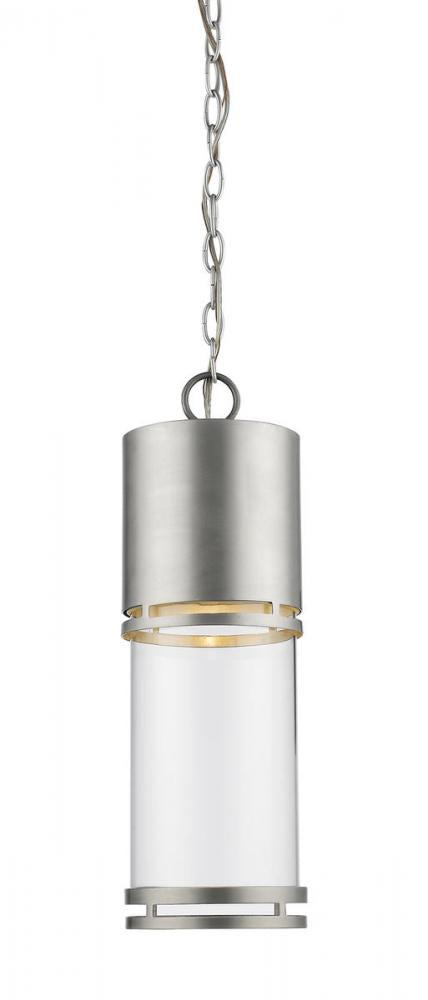 1 Light Outdoor Chain Mount Ceiling Fixture | 553CHB-BA-LED