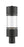 1 Light Outdoor Post Mount Fixture | 553PHB-BK-LED