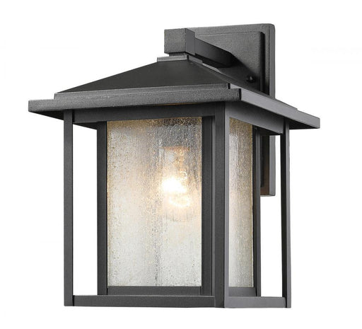 1 Light Outdoor Wall Light | 554M-BK