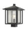 1 Light Outdoor Post Mount Fixture | 554PHBS-BK