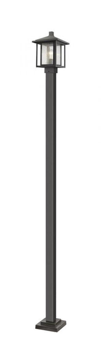 1 Light Outdoor Post Mounted Fixture | 554PHMS-536P-ORB