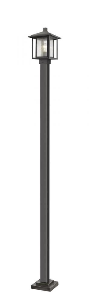1 Light Outdoor Post Mounted Fixture | 554PHMS-536P-ORB