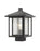 1 Light Outdoor Post Mount Fixture | 554PHMS-ORB