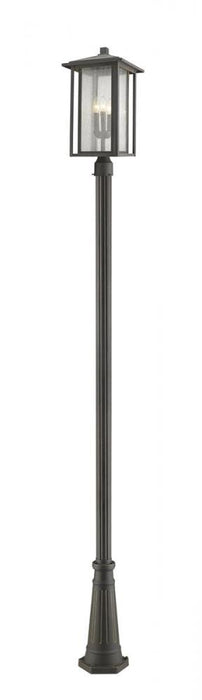 3 Light Outdoor Post Mounted Fixture | 554PHXLR-519P-ORB
