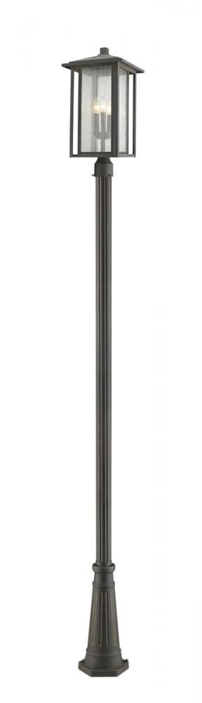 3 Light Outdoor Post Mounted Fixture | 554PHXLR-519P-ORB