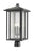3 Light Outdoor Post Mount Fixture | 554PHXLR-BK