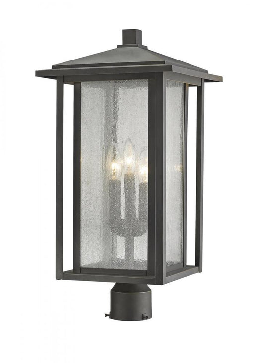 3 Light Outdoor Post Mount Fixture | 554PHXLR-ORB