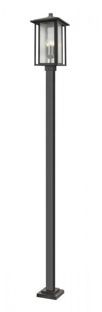 3 Light Outdoor Post Mounted Fixture | 554PHXLS-536P-ORB