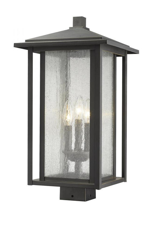 3 Light Outdoor Post Mount Fixture | 554PHXLS-ORB