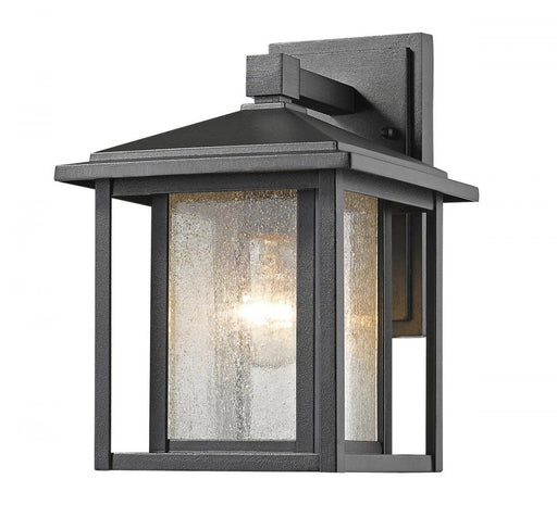 1 Light Outdoor Wall Light | 554S-BK