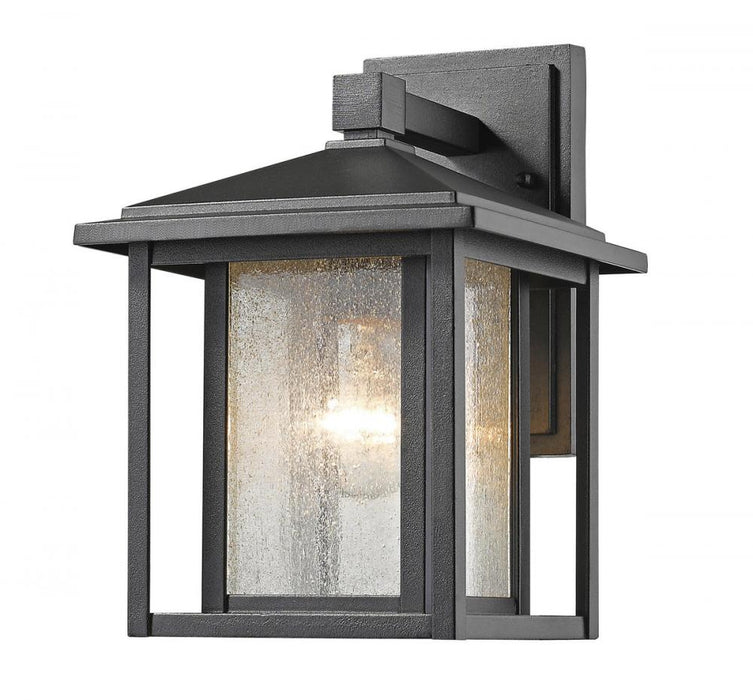 1 Light Outdoor Wall Light | 554S-BK