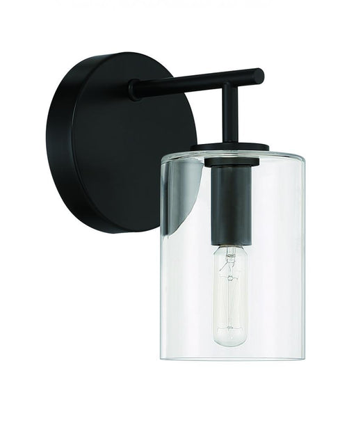 Craftmade Hailie 1 Light Wall Sconce in Flat Black