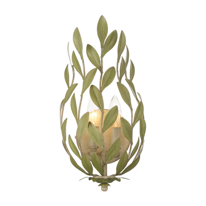 Broche 8.25'' Champagne Green Tea Sconce | 561-CT