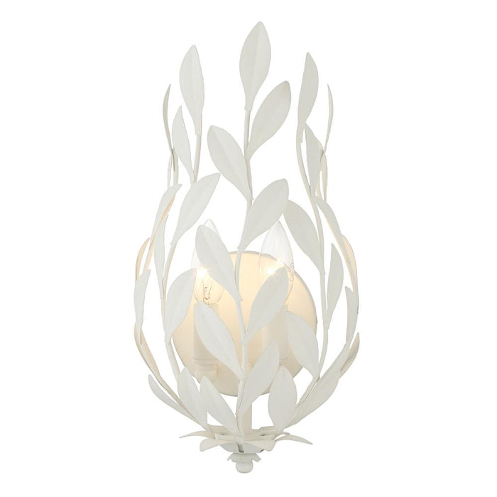 Broche 2 Light Matte White Sconce | 561-MT
