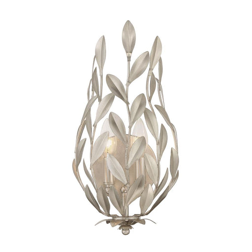 Broche 2 Light Antique Silver Sconce | 561-SA