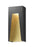 1 Light Outdoor Wall Light | 561B-BK-GD-CSL-LED