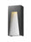 1 Light Outdoor Wall Light | 561B-BK-SL-SDY-LED