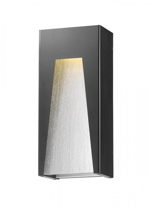 1 Light Outdoor Wall Light | 561B-BK-SL-SDY-LED