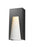 1 Light Outdoor Wall Light | 561M-BK-SL-FRB-LED