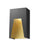 1 Light Outdoor Wall Light | 561S-BK-GD-CSL-LED