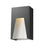 1 Light Outdoor Wall Light | 561S-BK-SL-SDY-LED