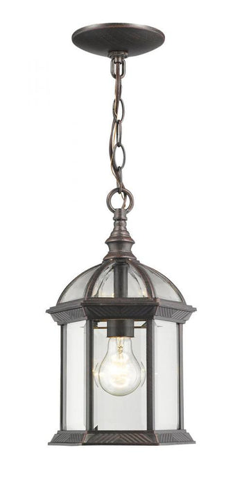 1 Light Outdoor Chain Mount Ceiling Fixture | 563CHM-RT