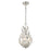 Broche 9'' Antique Silver Chandelier | 565-SA