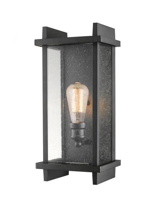 1 Light Outdoor Wall Light | 565M-BK