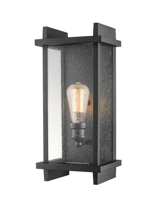 1 Light Outdoor Wall Light | 565M-BK