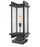 1 Light Outdoor Pier Mounted Fixture | 565PHBS-SQPM-BK