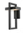 1 Light Outdoor Wall Light | 566B-BK-LED