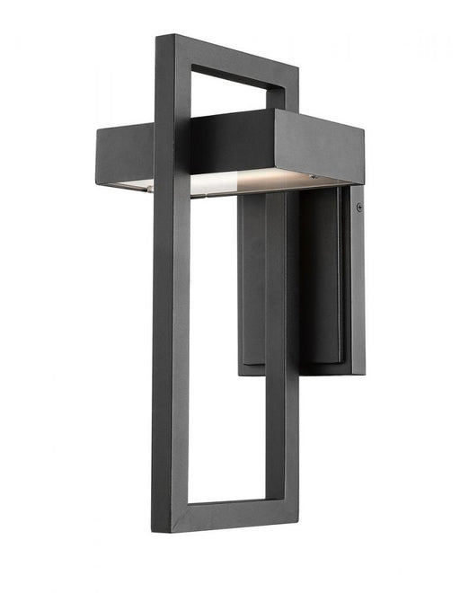 1 Light Outdoor Wall Light | 566M-BK-LED
