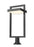 1 Light Outdoor Pier Mounted Fixture | 566PHXLR-553PM-BK-LE