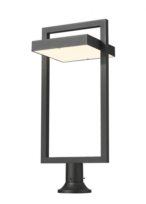 1 Light Outdoor Pier Mounted Fixture | 566PHXLR-553PM-BK-LE