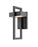 1 Light Outdoor Wall Light | 566S-BK-LED