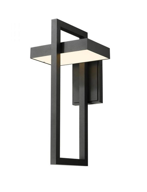 1 Light Outdoor Wall Light | 566XL-BK-LED