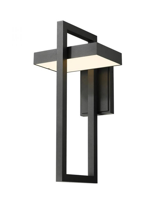 1 Light Outdoor Wall Light | 566XL-BK-LED