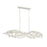 Broche 50.5'' Matte White Linear Chandelier | 567-MT