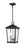 2 Light Outdoor Chain Mount Ceiling Fixture | 568CHB-BK