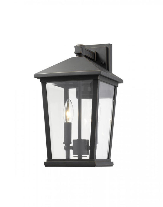 2 Light Outdoor Wall Light | 568M-ORB